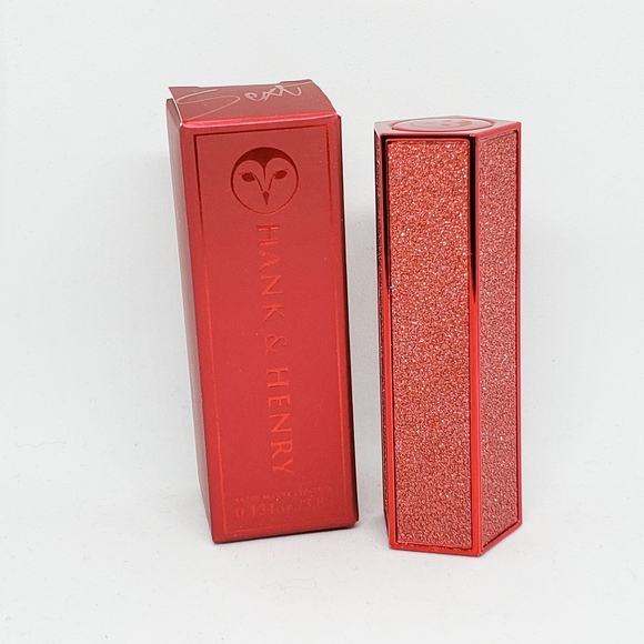 SOLD NIB Hank & Henry satin matte lipstick Sext - Picture 3 of 8